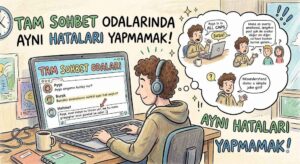 Tam Sohbet Odalarında Aynı Hataları Yapmamak